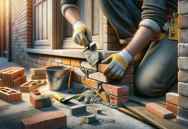 Cracked Brick Repairs