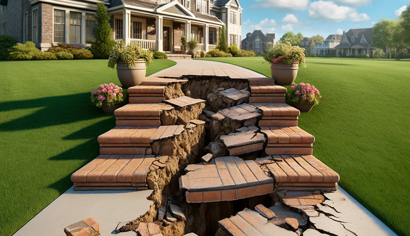 Cost to Repair Brick Steps