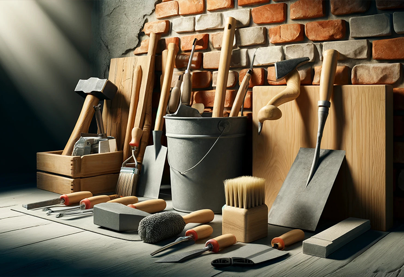 Tools and Materials Needed for Tuck pointing