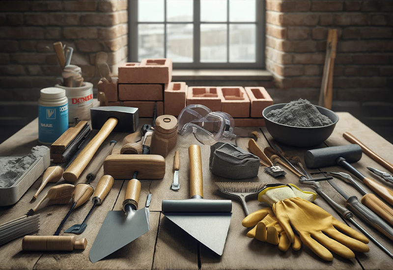 Tools and Materials Needed for Repointing Bricks