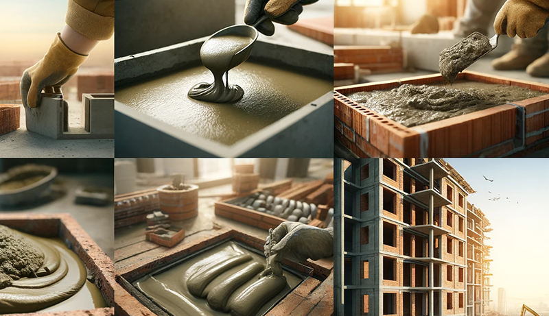 Types of Brick Mortar